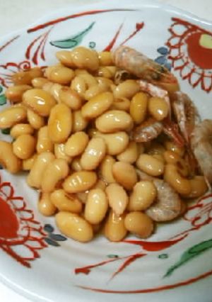 大豆と干し海老の煮物-レシピのメイン写真