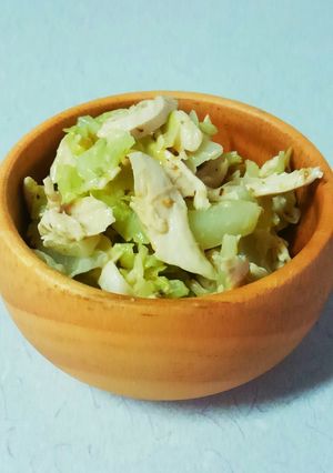 簡単！ささみとキャベツのマヨ味噌和え-レシピのメイン写真
