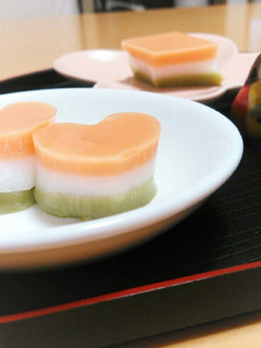 犬ご飯 ぷるぷる三色ゼリー-レシピのメイン写真
