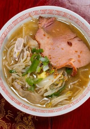 自作の味噌ラーメン（減塩プラン付き）-レシピのメイン写真