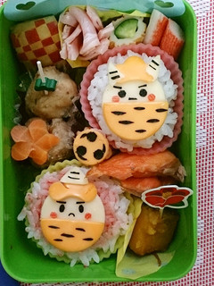 節分に♪ぺたりと貼るだけコロコロ鬼さん♪-レシピのメイン写真