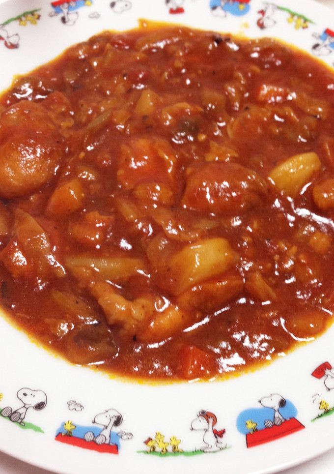 簡単 チキンのトマト煮♪-レシピのメイン写真