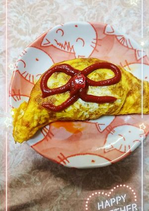 野菜たっぷりオムレツ❤-レシピのメイン写真