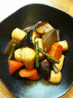 里芋と肉厚椎茸の煮物-レシピのメイン写真