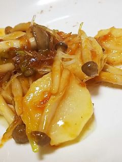 やまいもの味噌マヨ炒め-レシピのメイン写真