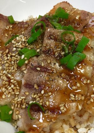 簡単‼豚焼き肉丼-レシピのメイン写真