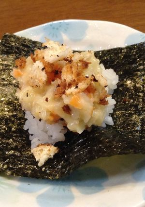 シーチューとパン粉でコロッケ手まきごはん-レシピのメイン写真