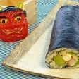 恵方巻き 味噌マヨネーズのチーズサラダ巻