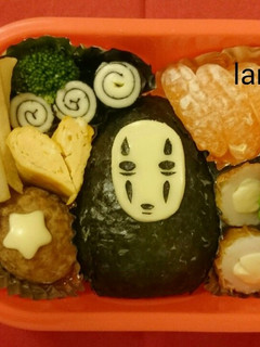キャラ弁 カオナシ-レシピのメイン写真