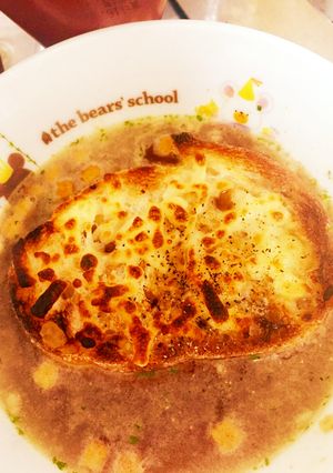2分でオニオングラタンスープ！-レシピのメイン写真