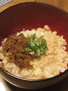 簡単美味しい ちりめん山椒丼-レシピのメイン写真