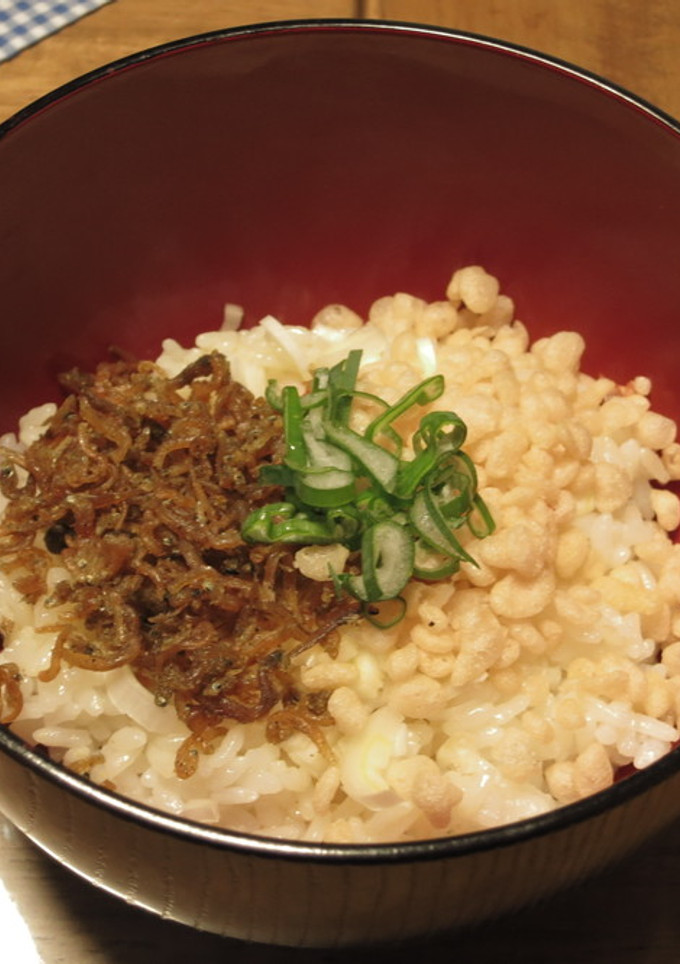 簡単美味しい　ちりめん山椒丼-レシピのメイン写真