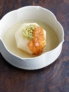 ふろふき蕪の柚子玉味噌添え-レシピのメイン写真