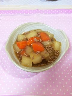 大根とひき肉のあんかけ煮-レシピのメイン写真