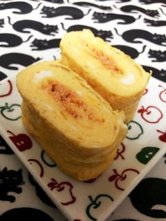 明太だし巻き卵-レシピのメイン写真