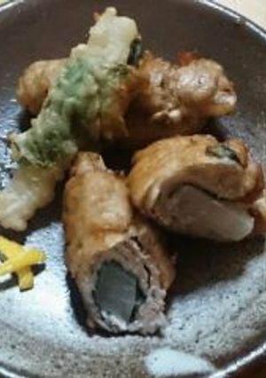 大根肉巻き天-レシピのメイン写真