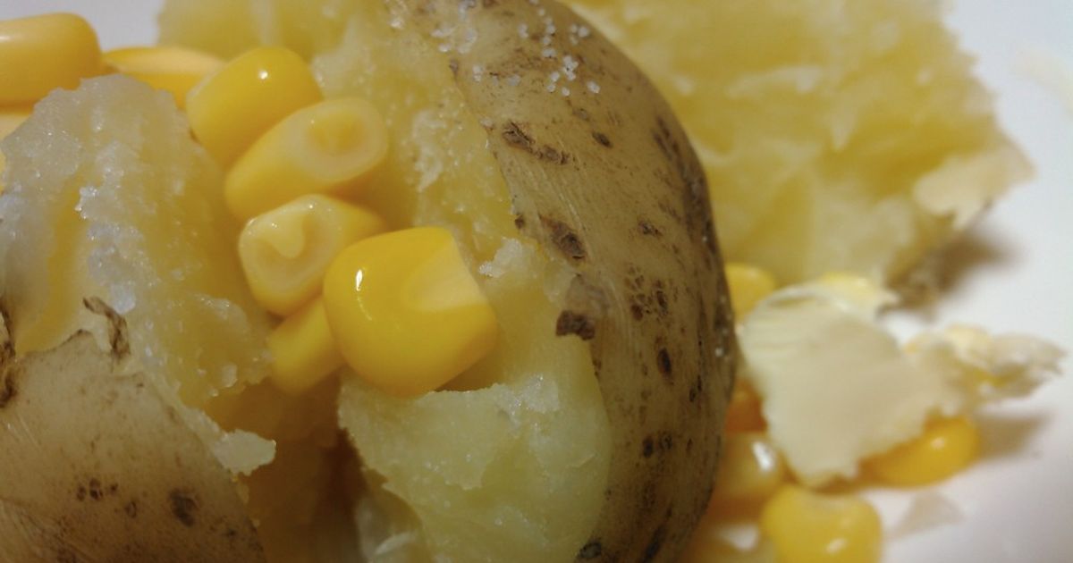 屋台の冷えたじゃがバタ