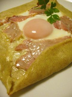 そば粉のガレット-レシピのメイン写真