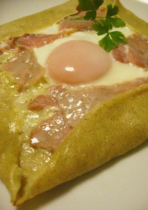 そば粉のガレット-レシピのメイン写真