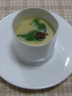 梅茶碗蒸し-レシピのメイン写真