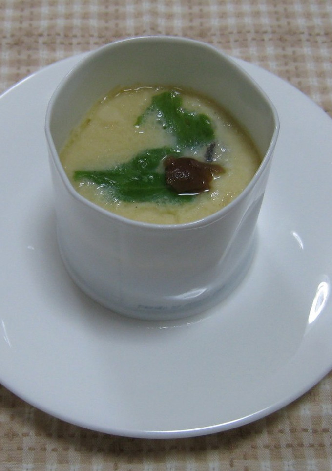 梅茶碗蒸し-レシピのメイン写真
