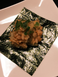 キムチとチーズの手巻きご飯♪-レシピのメイン写真