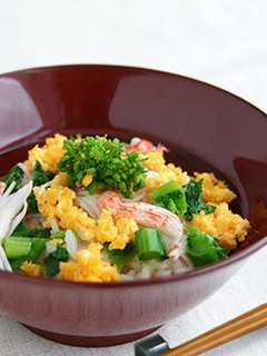 菜の花の炊き込みご飯-レシピのメイン写真