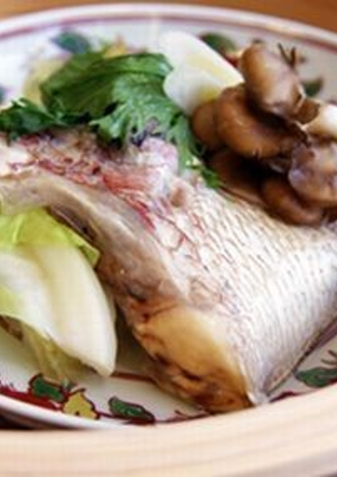 鯛の骨蒸し-レシピのメイン写真
