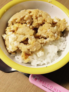 忙しい朝のこどもごはん♡たまご丼-レシピのメイン写真