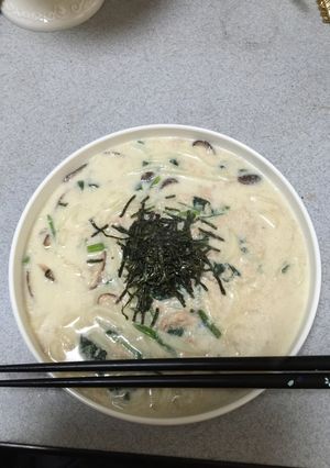 簡単 ポカポカミルクうどん♪-レシピのメイン写真