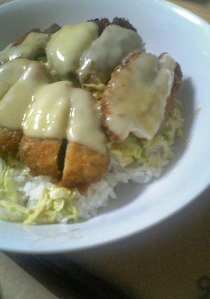 簡単*チーズカツ丼-レシピのメイン写真
