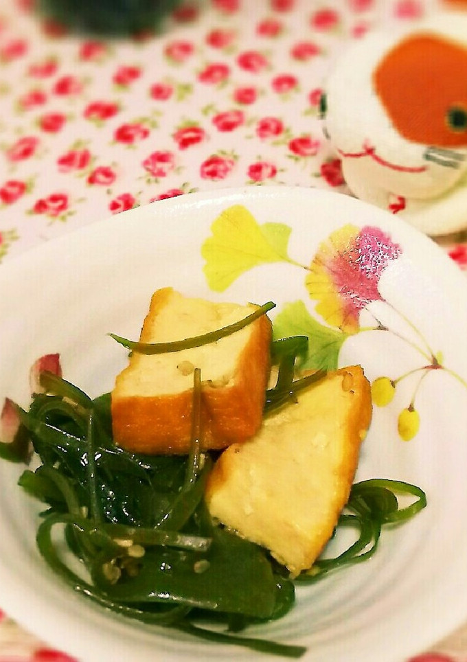 めんつゆとゴマ油だけ！切り昆布の煮物-レシピのメイン写真