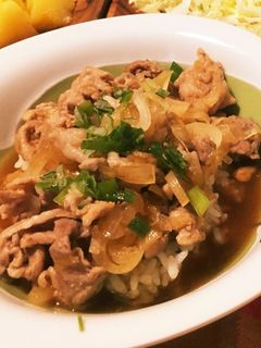 スタミナ源!牛丼♪♯-レシピのメイン写真