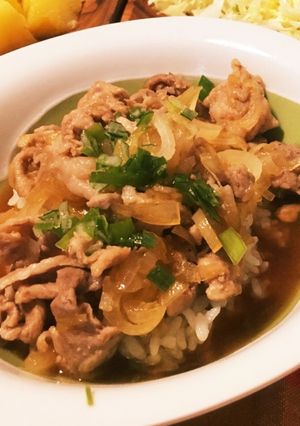 スタミナ源！牛丼♪♯-レシピのメイン写真