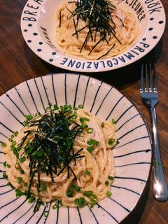 簡単☆濃厚明太子クリームパスタ-レシピのメイン写真