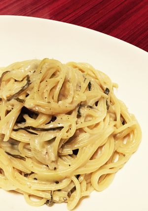簡単■ツナと塩昆布のクリームパスタ■-レシピのメイン写真