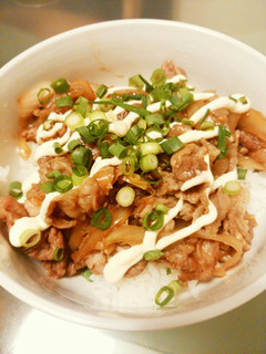 豚肉で簡単ヘルシープルコギ丼♪-レシピのメイン写真