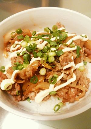 豚肉で簡単ヘルシープルコギ丼♪-レシピのメイン写真