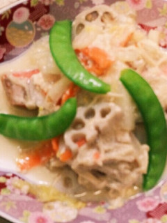野菜と鮭の酒粕煮-レシピのメイン写真