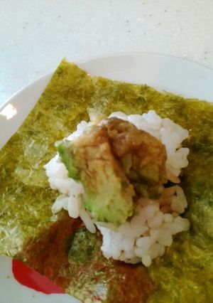 てまきごはん☆大好きアボわさ-レシピのメイン写真