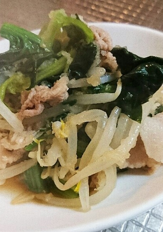 ほうれん草と豚肉のみぞれ煮☆簡単☆-レシピのメイン写真