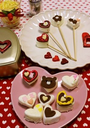 友チョコに♡マシュマロチョコ-レシピのメイン写真