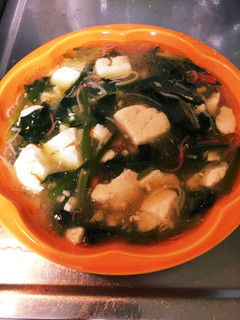 簡単うまい!ほうれん草と豆腐の中華スープ-レシピのメイン写真