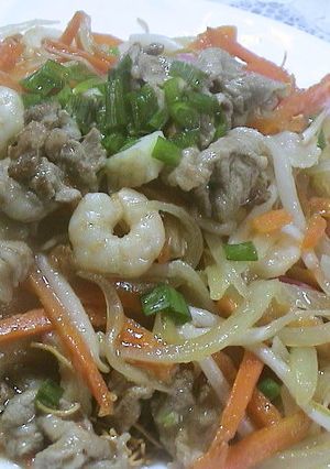 健康法師の　ヘルシー！おから入り皿うどん-レシピのメイン写真