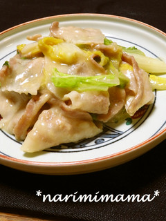 フライパンに入れるだけ白菜豚の味噌バター-レシピのメイン写真