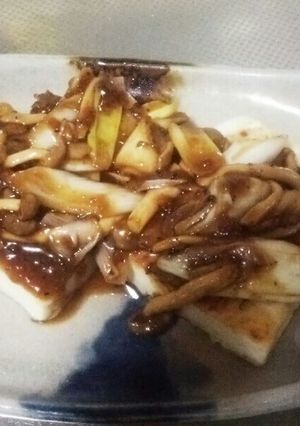 平日ご飯☆豆腐ステーキ♪-レシピのメイン写真