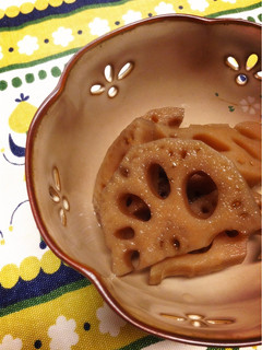 あまーい♡レンコンの煮物-レシピのメイン写真