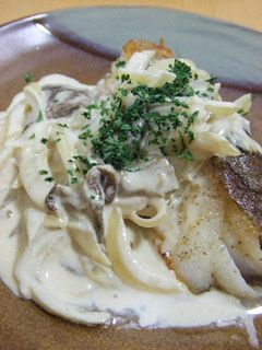 白身魚のクリームソース-レシピのメイン写真