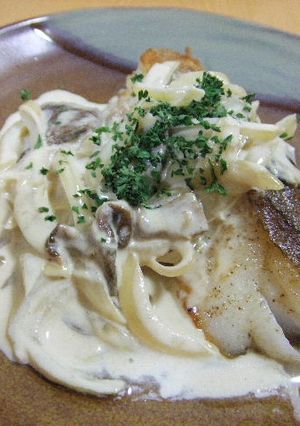 白身魚のクリームソース-レシピのメイン写真