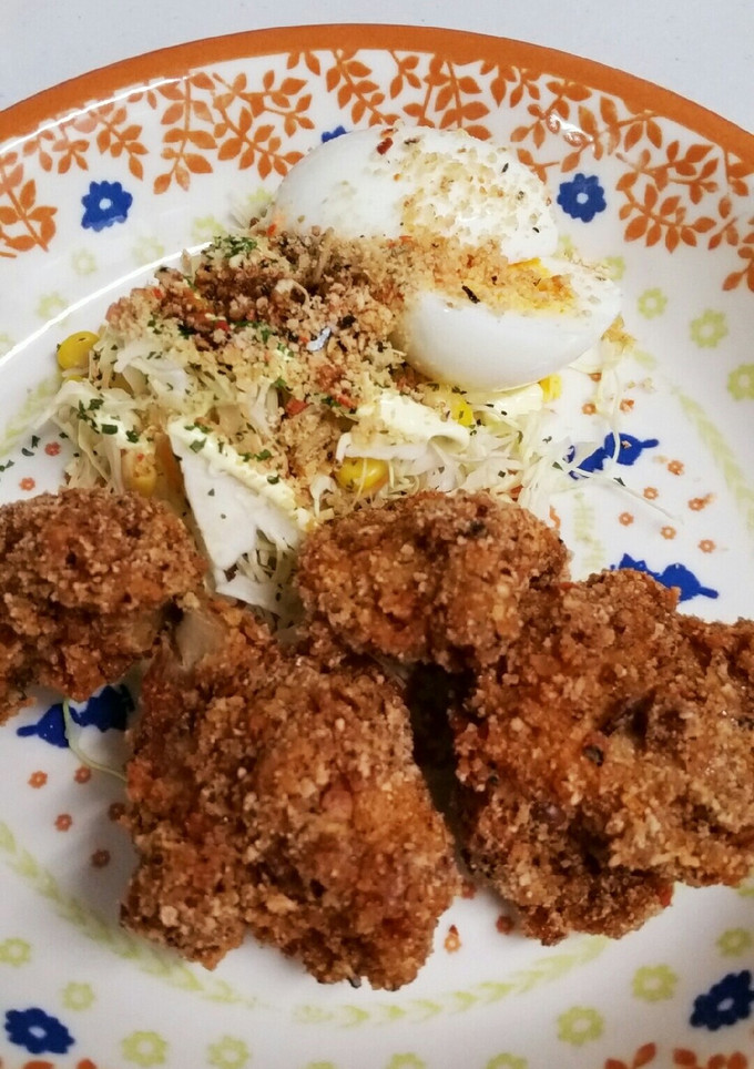 さくさくおかきで唐揚げ-レシピのメイン写真